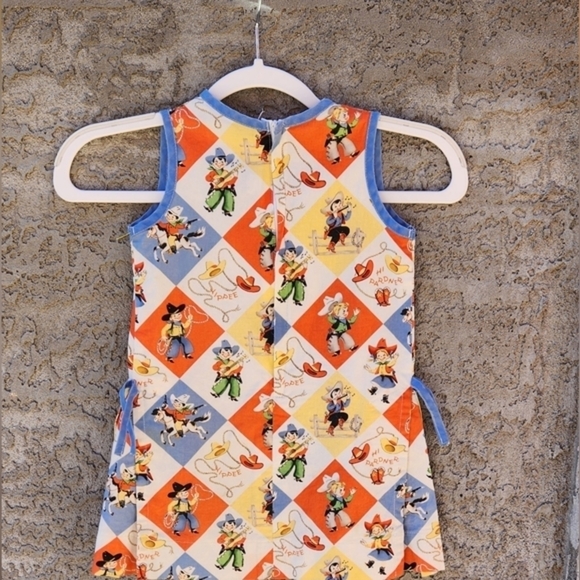 Vintage Little Girl Rodeo Dress - Picture 5 of 6